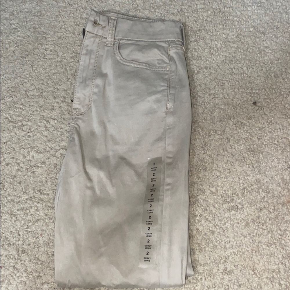 Khaki American Eagle jeans size 2